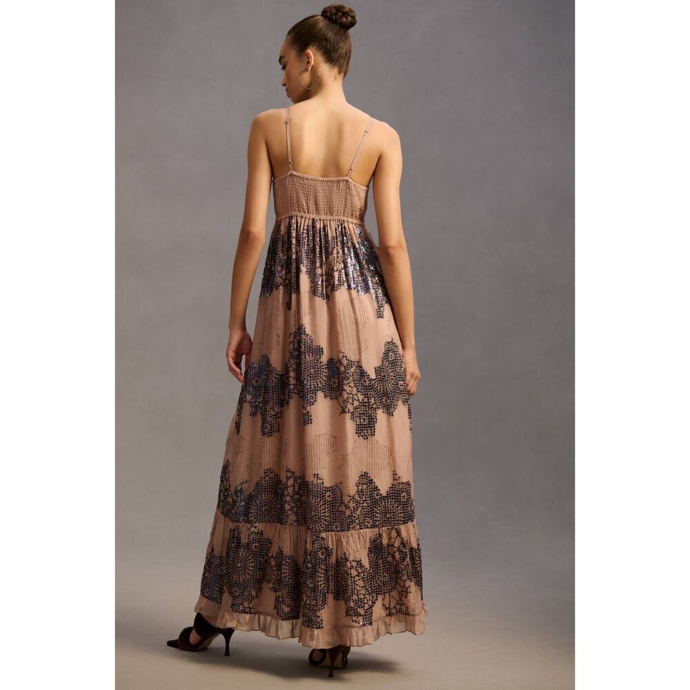 Anthropologie Let Me Be Deep-V Dress NEW NWT - Picture 3 of 10